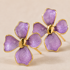 Brincos Violeta