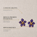 Brincos Flora