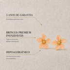 Brincos Flora