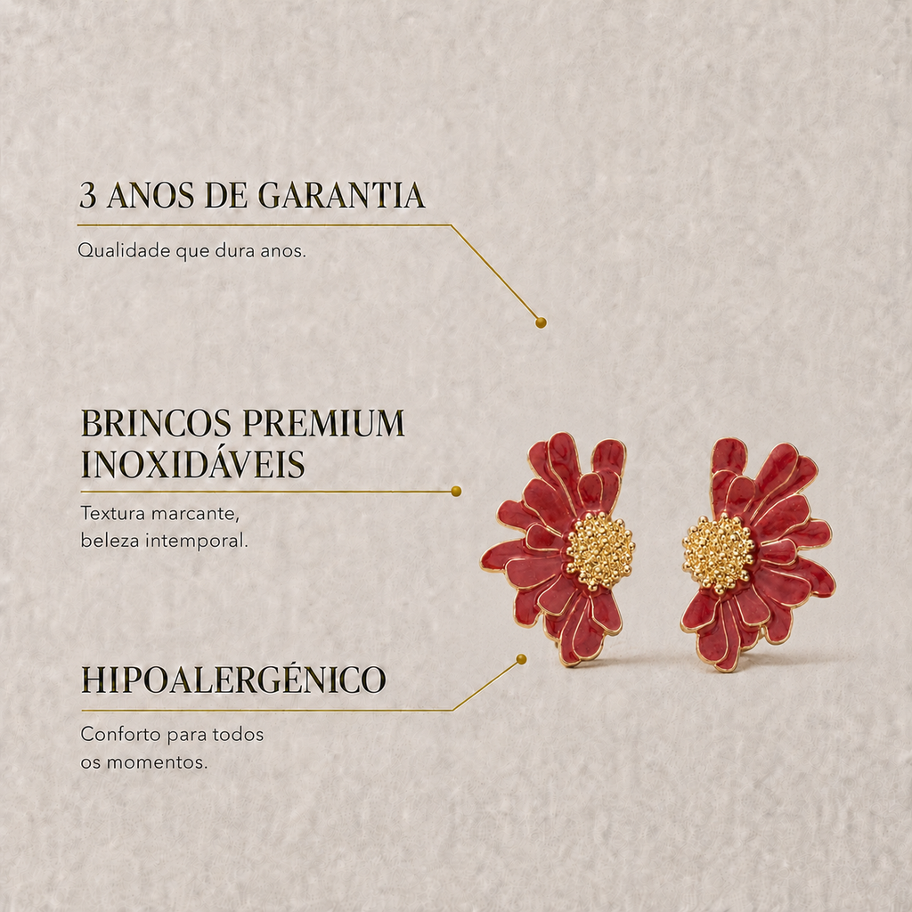 Brincos Amora
