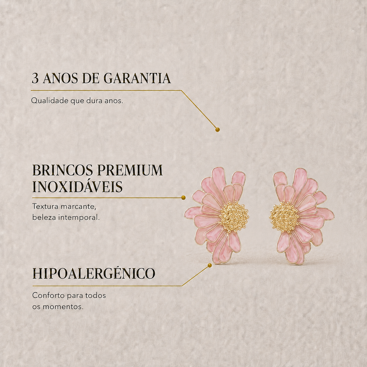 Brincos Amora