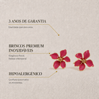 Brincos Flora